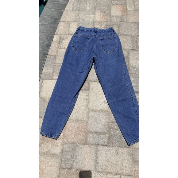 chic Denim - Vintage 80s Women's Chic Jeans Made in USA High Waist Tapered Mom Jeans Size 7P